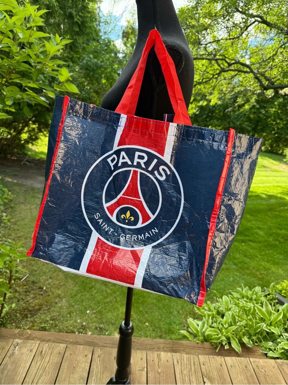 Paris Saint-Germain Reusable Tote Bag - Navy & Red new with tag